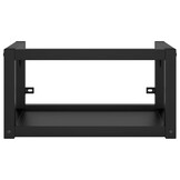 Wastafelframe Wandmontage Zwart 59x38x31 cm - 77% Korting