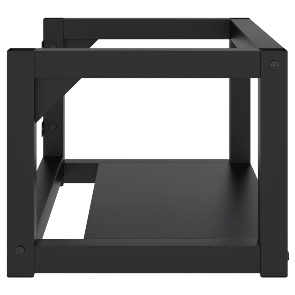 Wastafelframe Wandmontage Zwart 59x38x31 cm - 77% Korting