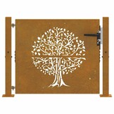 VidaXL Cortenstaal Poort (105x105 cm) - 35% Korting!