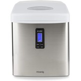 H.Koenig IJsmachine KB15 Zilver - 15 kg/dag, 3 ijsblokjesformaten, 3.3L