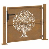 VidaXL Cortenstaal Poort (105x105 cm) - 35% Korting!