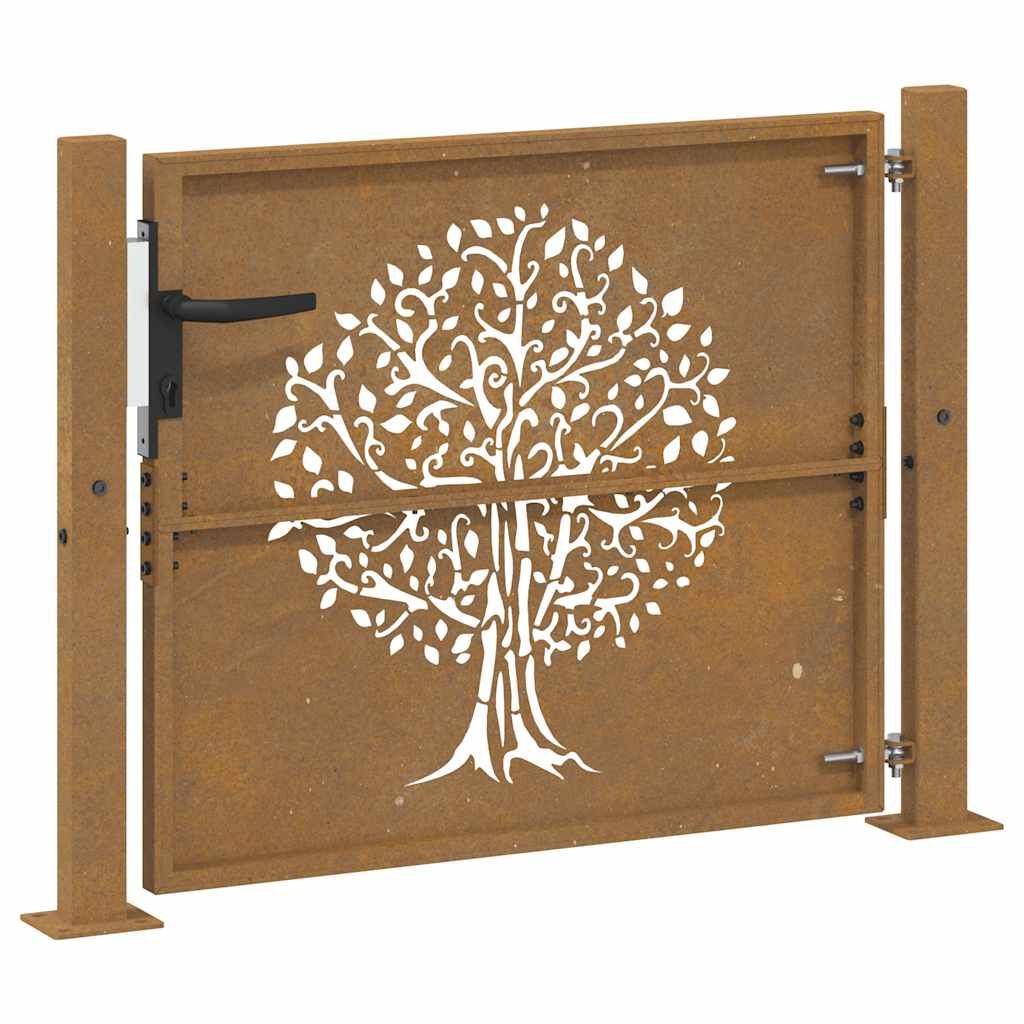VidaXL Cortenstaal Poort (105x105 cm) - 35% Korting!