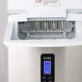 H.Koenig IJsmachine KB15 Zilver - 15 kg/dag, 3 ijsblokjesformaten, 3.3L