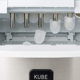 H.Koenig IJsmachine KB15 Zilver - 15 kg/dag, 3 ijsblokjesformaten, 3.3L