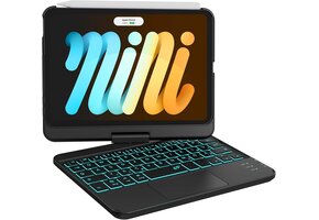 iPad Mini 6 Toetsenbordhoes Zwart - 29% Korting