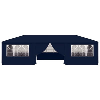 vidaXL Partytent met zijwanden professioneel 90 g/m² 4x9 m blauw