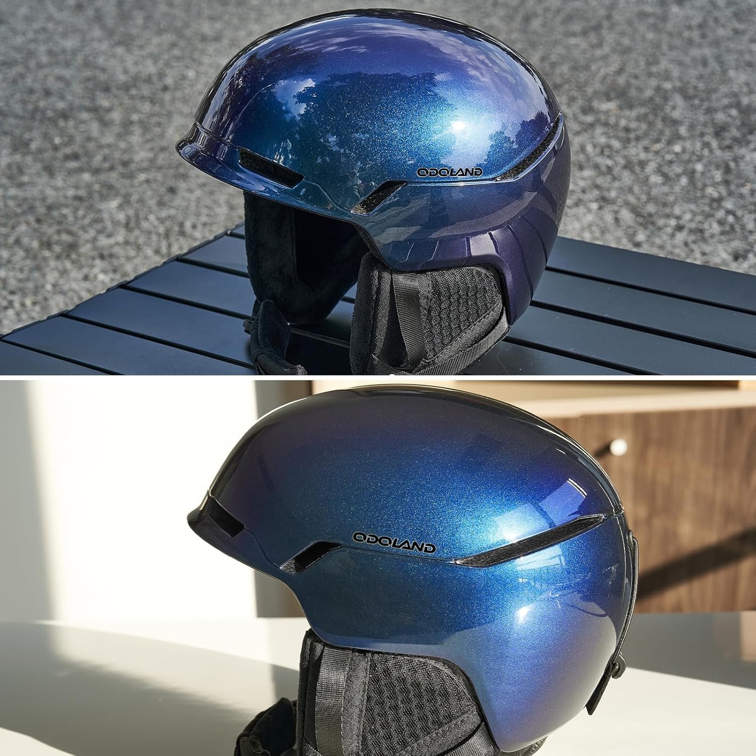 Ski- & Snowboardhelm Unisex (L) - Sterrenblauw - 72% Korting!