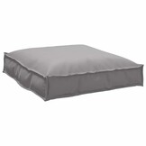 vidaXL Palletkussen voor zitting Grijs 70 x 70 x 12 cm Oxford stof