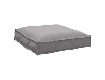 vidaXL Palletkussen voor zitting Grijs 70 x 70 x 12 cm Oxford stof