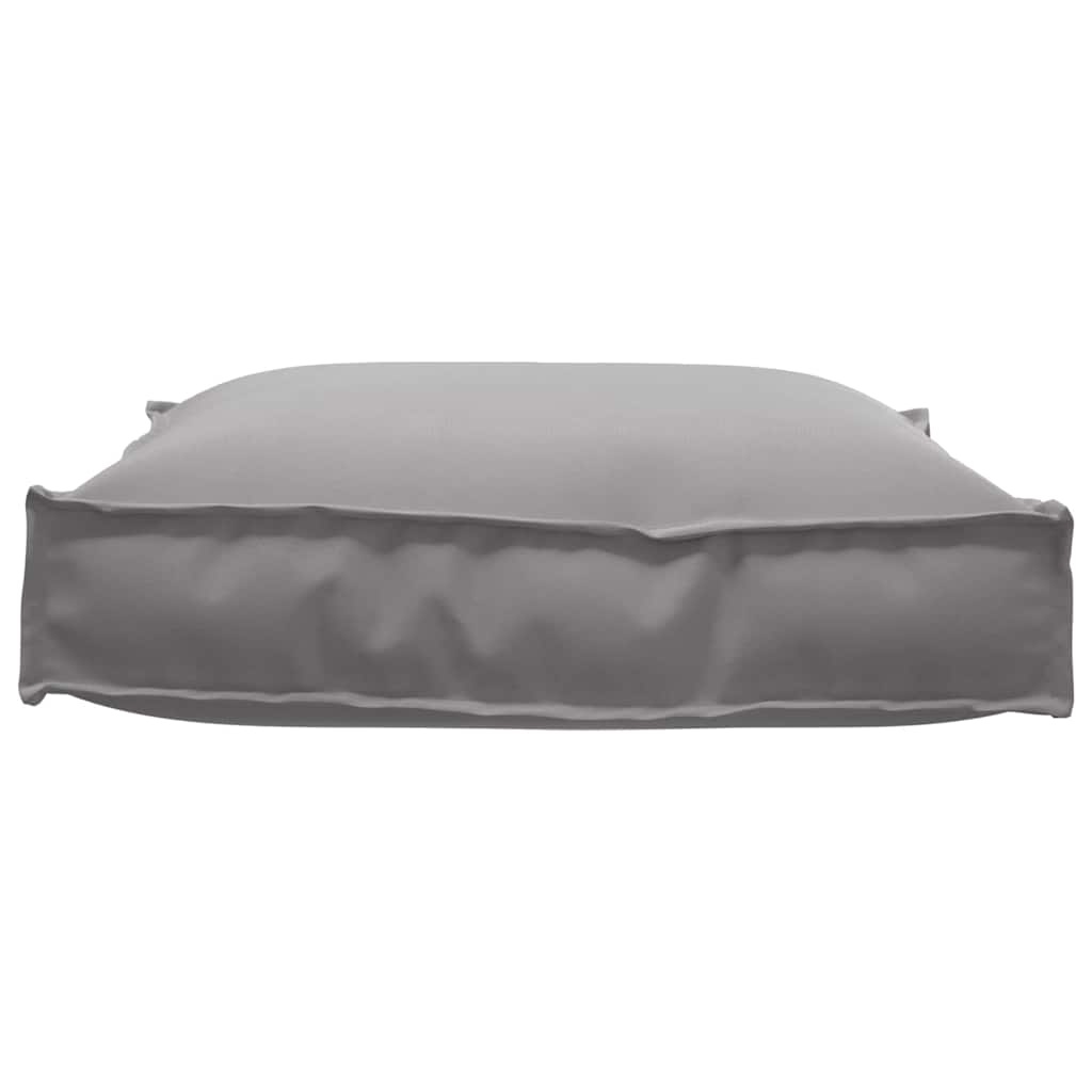 vidaXL Palletkussen voor zitting Grijs 70 x 70 x 12 cm Oxford stof