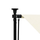 vidaXL Luifel Uittrekbaar 400x150 cm Crème (34% Korting)