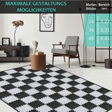 36x Fitness Bodem Puzzlematten 31x31cm Zwart & Grijs - 10mm Dikke Valbescherming