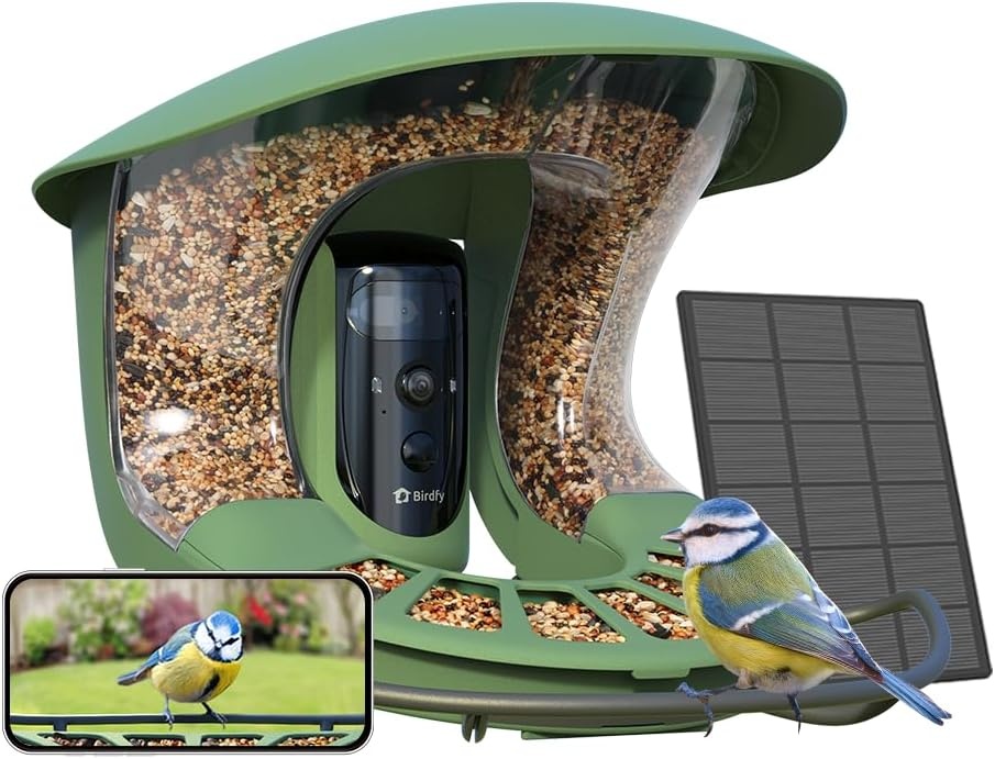 Birdfy Vogelvoederhuis met camera voor vogelobservatie