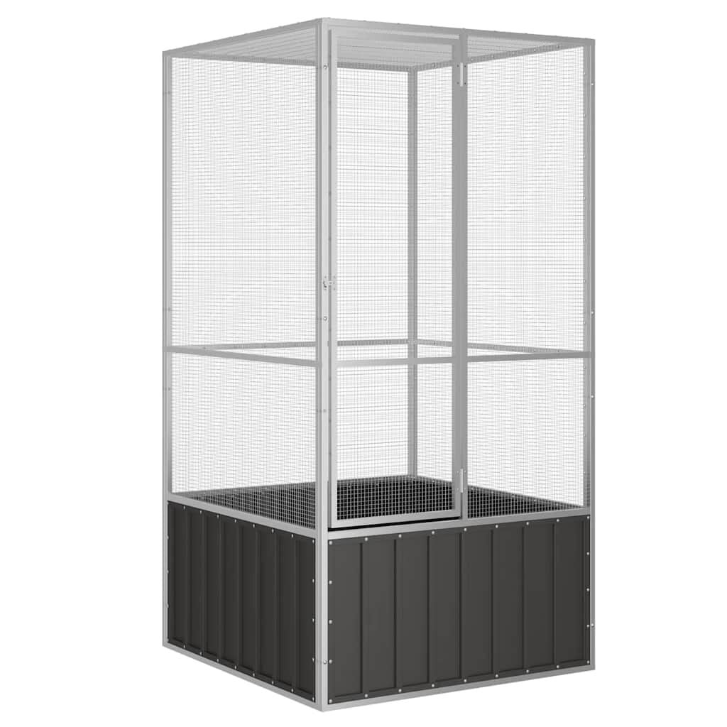 VidaXL Vogelkooi Antraciet - 35% Korting