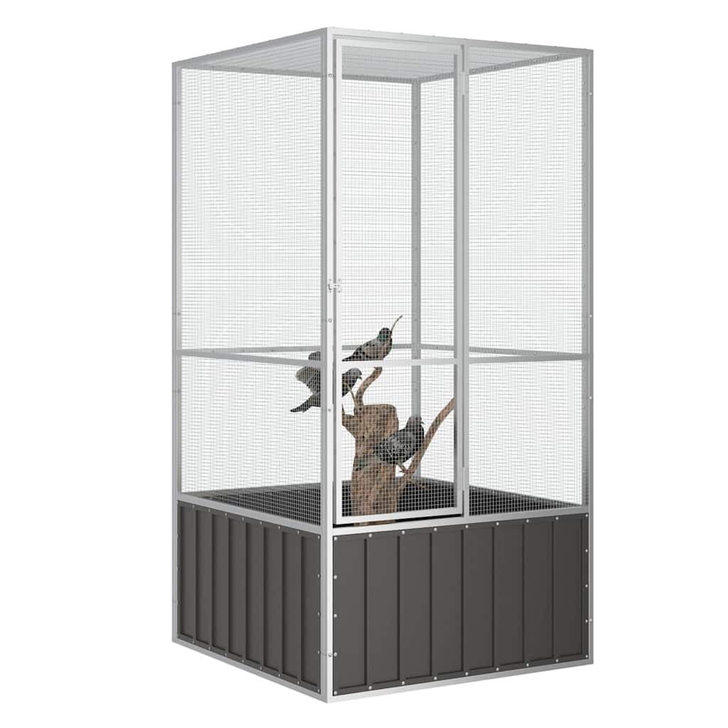 VidaXL Vogelkooi Antraciet - 35% Korting