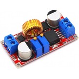 JZK XL4015 Max 5A DC verstelbare neerwaartse omvormer 4-38V naar 1,25-36V, krachtige led-constante stroom-drivermodule, step-down-voedingsmodule, spanningsregelaarmodule XL4015E1, 2 stuks