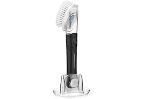 Afwasborstel met Zeepdispenser & Houder - 31% Korting!