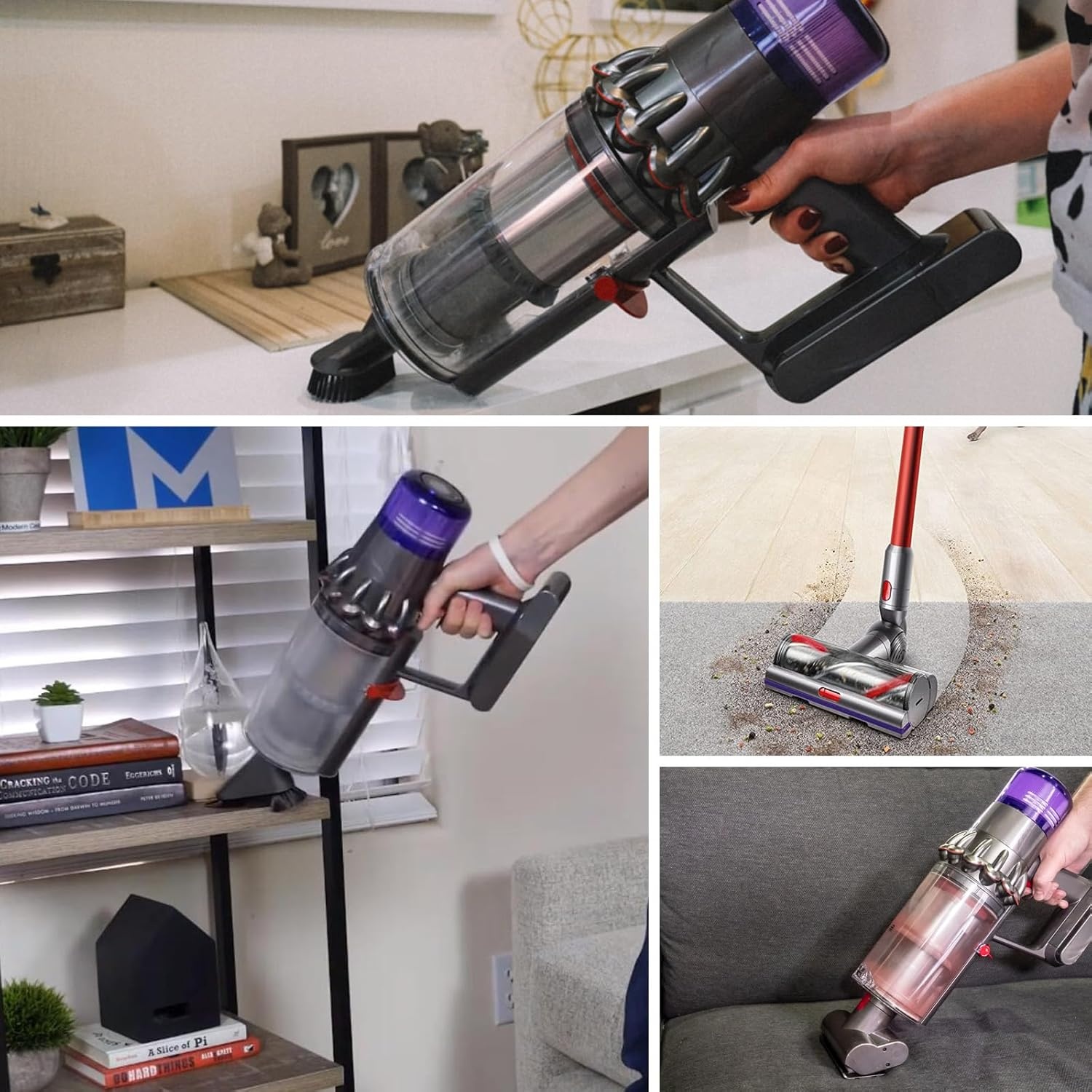 LabTEC V11 Li-ion reserveaccu voor Dyson V11 (Screw in type), 25,2 V 3900 mAh batterij voor Dyson SV14 Absolute Complete Fluffy Cordless stofzuiger met led (niet voor Button Style)