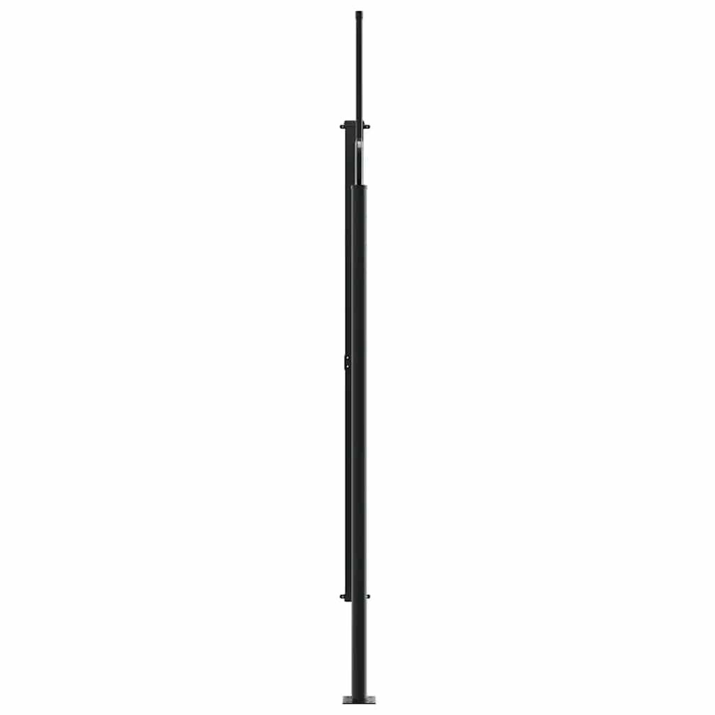 vidaXL Windscherm uittrekbaar 200x600 cm antracietkleurig