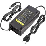 Labtec 54,6 V 48 V 2 A lader oplaadkabel voor 48 V 2 A 13S Li-on accu's e-bike elektrische fiets Pedelec hoverboard zelfbalancerende scooter voeding, 5,5 x 2,1 mm