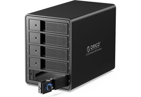 5-Bay Externe HDD/SSD Behuizing | Max 80TB | 30% Korting