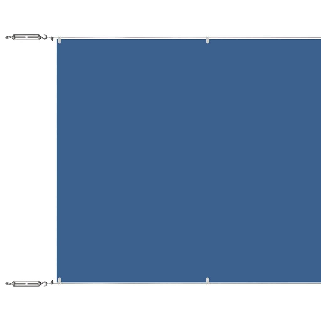 vidaXL Luifel verticaal 100x800 cm oxford stof blauw