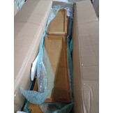 vidaXL Boekenkast met 7 schappen 60x22x200 cm massief eikenhout