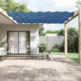 Blauwe Verticale Luifel (100x800cm) - Wind- & Privacybescherming