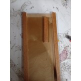 vidaXL Boekenkast met 7 schappen 60x22x200 cm massief eikenhout