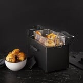 Princess Friteuse 182727 - 3 liter - Koude zone - Frituurpan - 2000W - Zwart - Beste Koop Consumentengids Augustus 2025