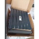 vidaXL Plantenbak 114x40x68 cm gepoedercoat staal antracietkleurig