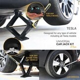 Schaarkrik 2 Ton (2000 kg) met Tesla-pad - 29% Korting