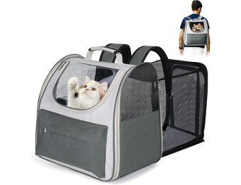 Uitbreidbare Rugzak voor Katten & Kleine Honden (33% Korting)