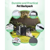 Uitbreidbare Rugzak voor Katten & Kleine Honden (33% Korting)