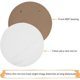 Ronde Wandspiegel Goud 30 cm | 32% Korting!