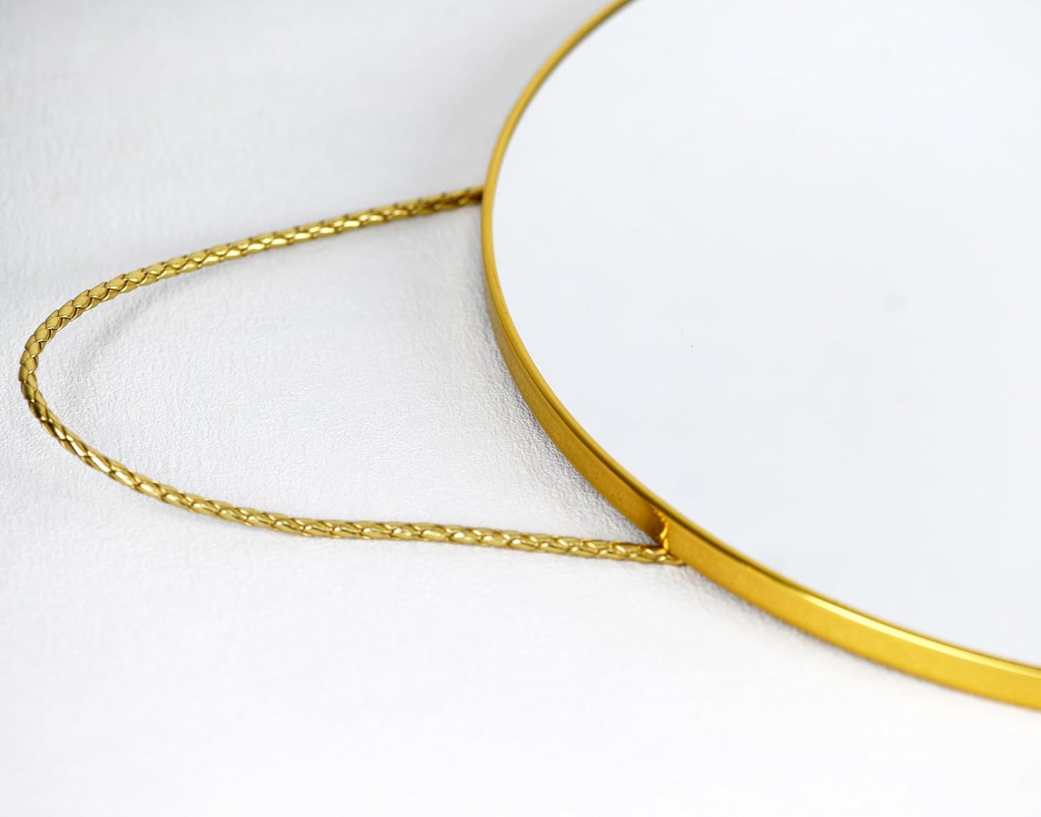 Ronde Wandspiegel Goud 30 cm | 32% Korting!