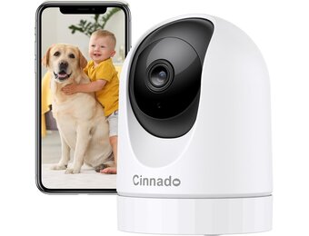 Binnencamera 2K 360° met Nachtzicht & Bewegingsdetectie - 29% Korting