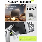Universele Tabletstandaard 4-15,6" - Metaal, 360° Draaibaar | 28% Korting