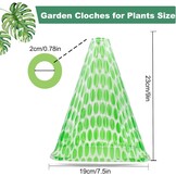 20x Kunststof Plantenbeschermers (20cm) - Tegen Vorst & Ongedierte