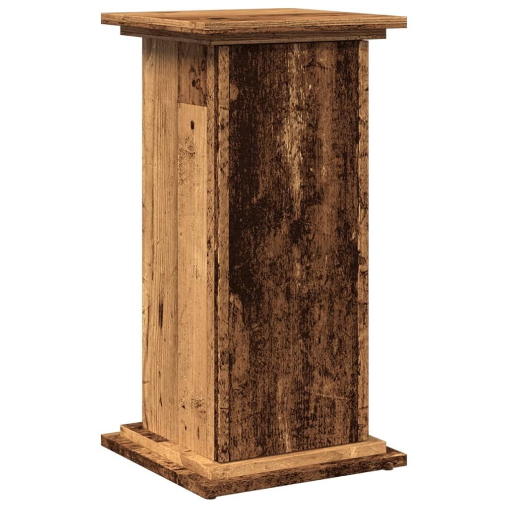 Retro Houten Sokkel met Opbergruimte (31x30x60 cm) - 33% Korting