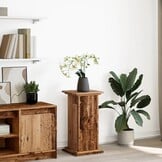 Retro Houten Sokkel met Opbergruimte (31x30x60 cm) - 33% Korting