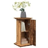 Retro Houten Sokkel met Opbergruimte (31x30x60 cm) - 33% Korting