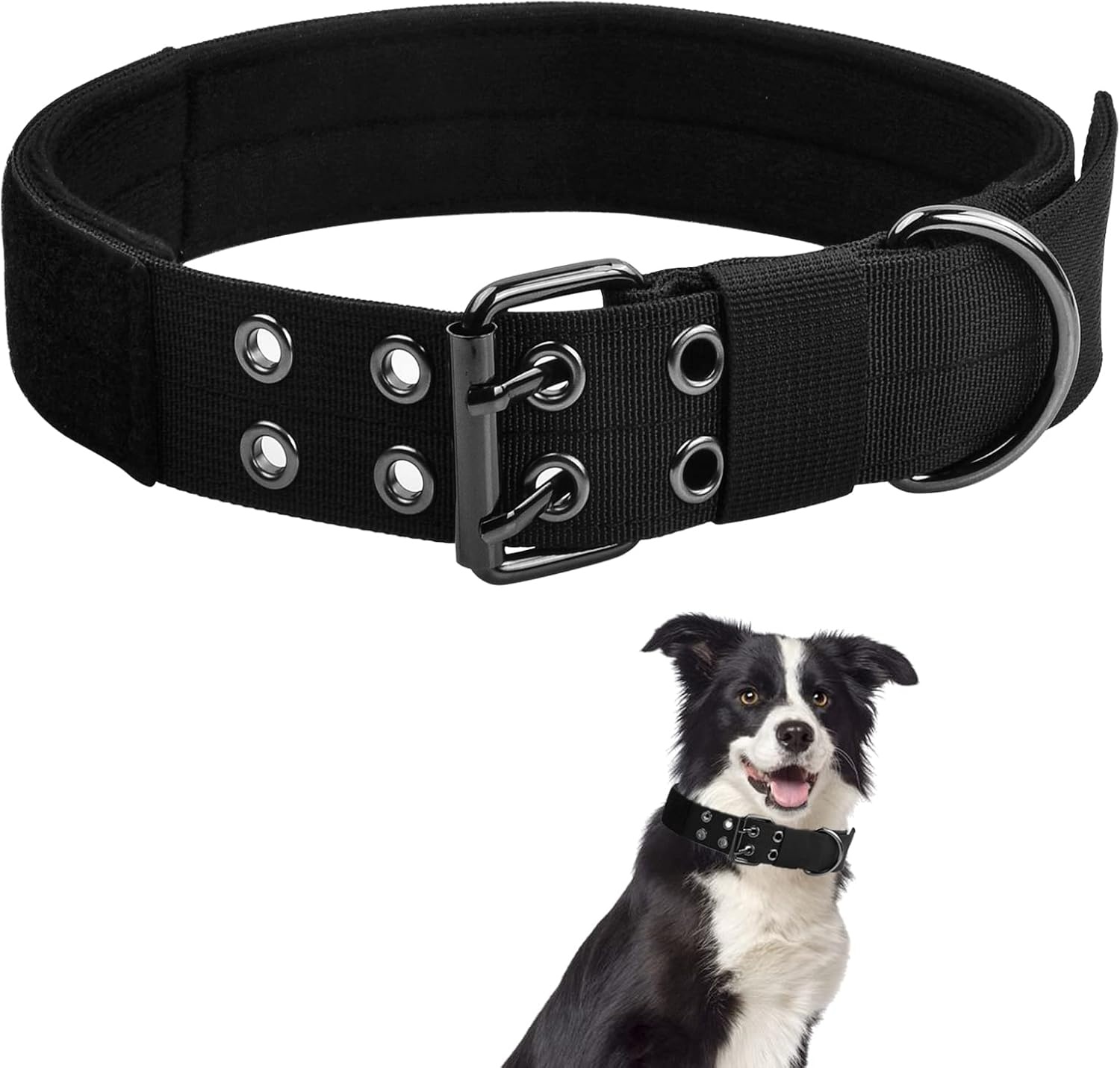 Tactische Hondenhalsband XL Zacht & Ademend - 25% Korting