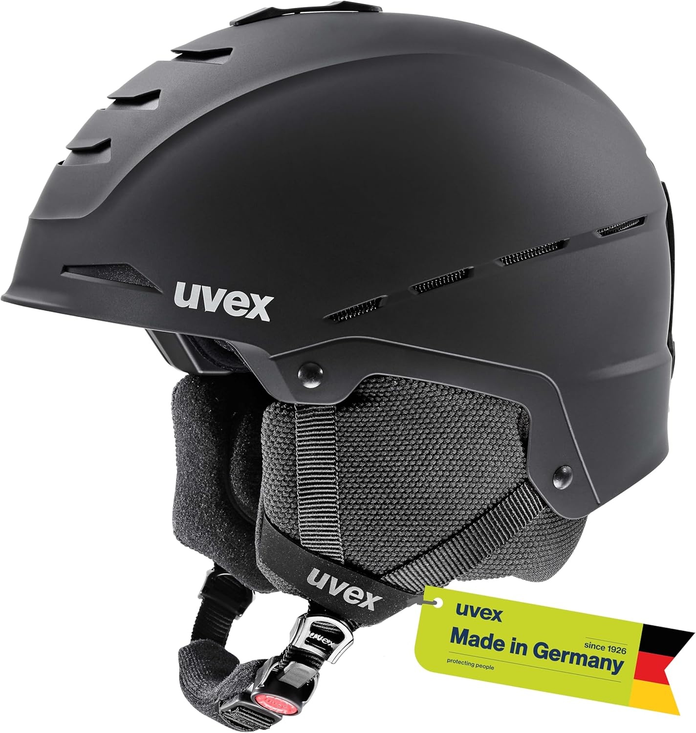 Uvex Legend 2.0 Skihelm Mat Zwart (55-59 cm) - 34% Korting!