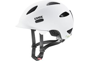 Kinderfietshelm Uvex Oyo 50-54cm Wit/Zwart Mat - 89% Korting