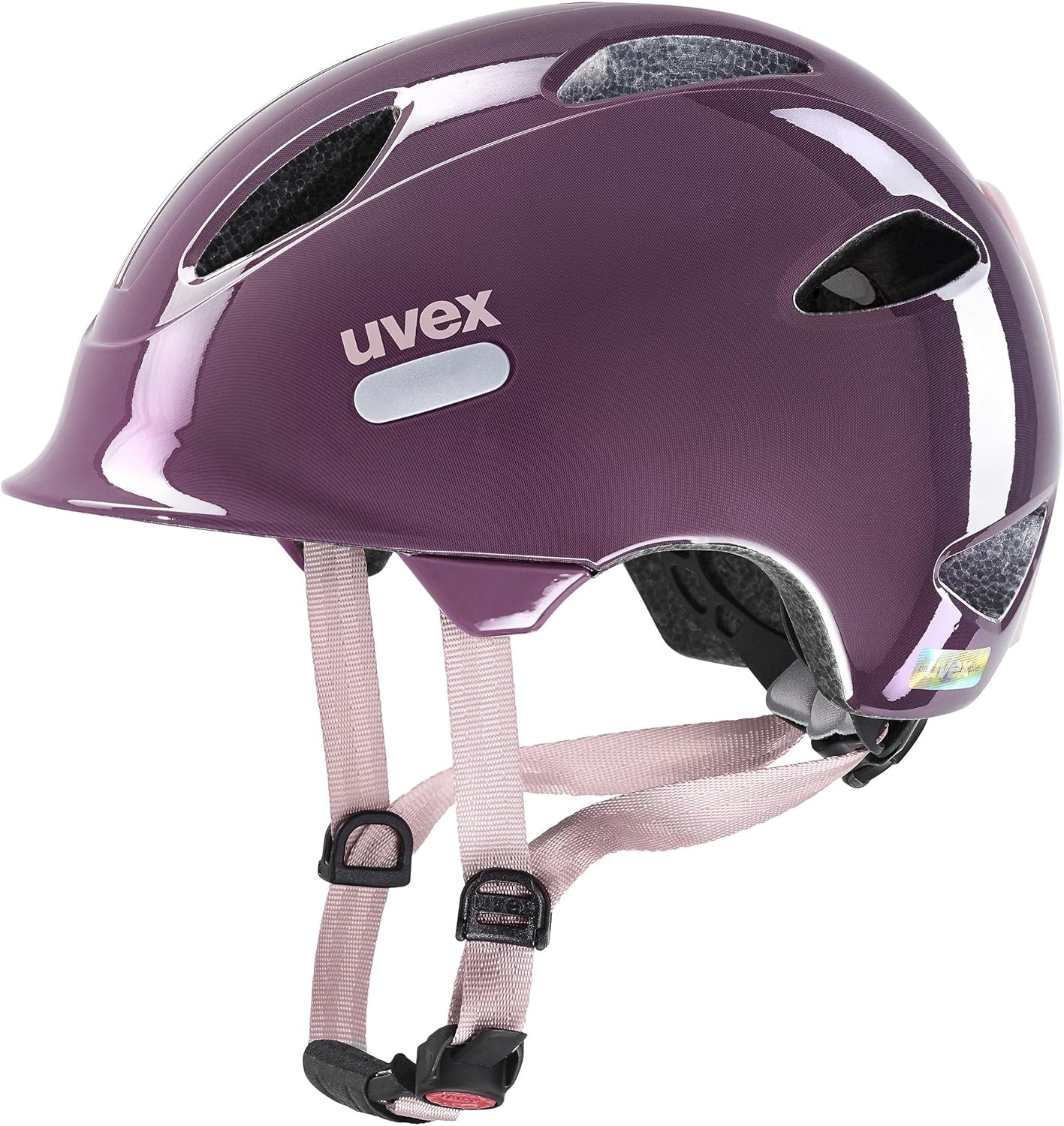 Kinderfietshelm Uvex Oyo Wit/Zwart Mat 50-54cm - 34% Korting
