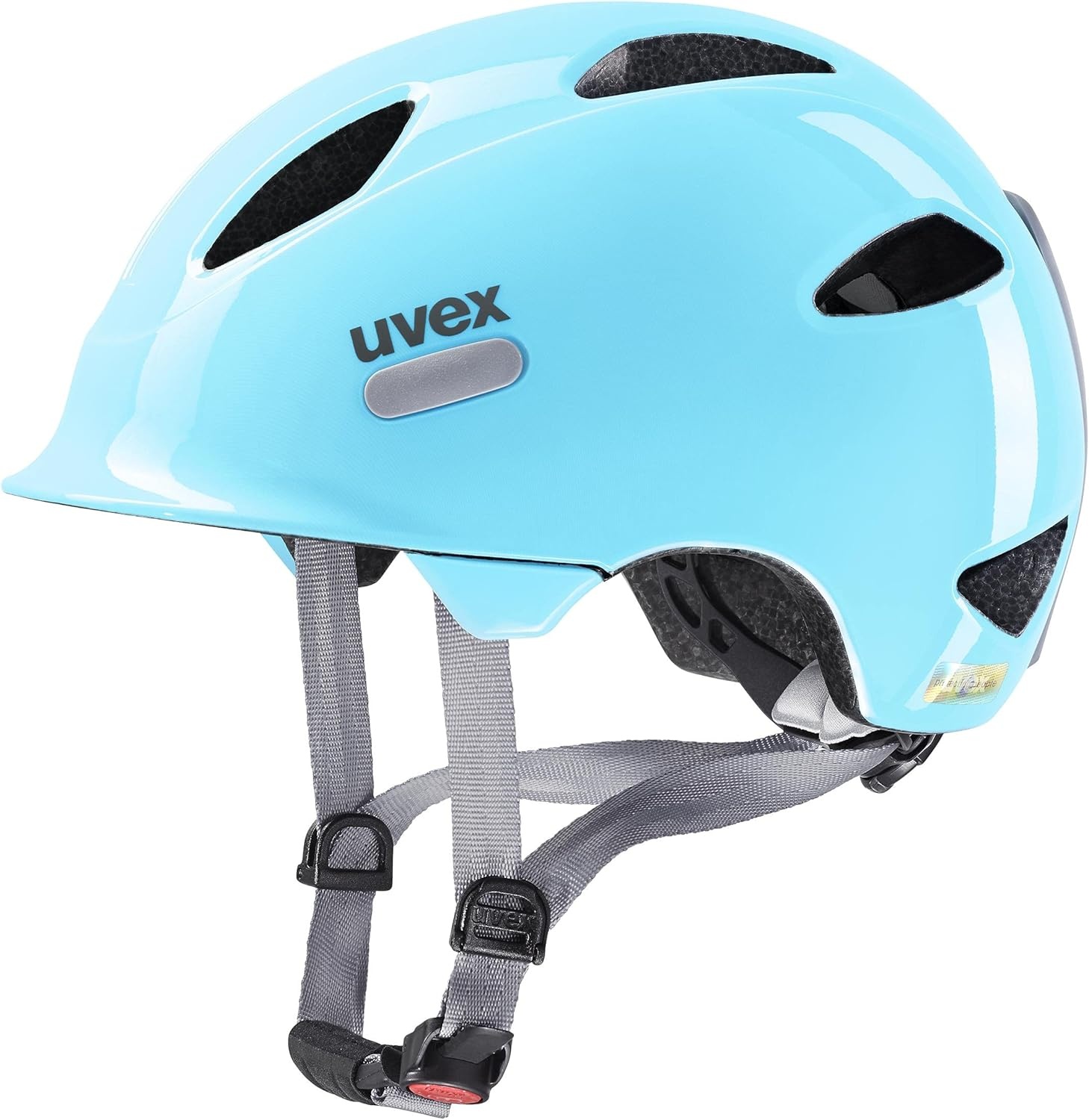 Kinderfietshelm Uvex Oyo Wit/Zwart Mat 50-54cm - 34% Korting