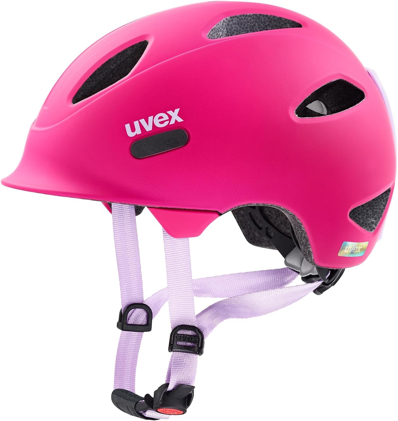 Kinderfietshelm Uvex Oyo Wit/Zwart Mat 50-54cm - 34% Korting