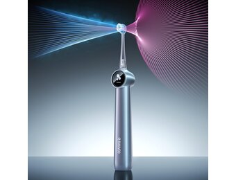 Elektrische Tandenborstel AirJet X5 | Sonisch | 60 Dagen Accu | Staalblauw | 30% Korting