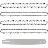 4x Kettingzaagkettingen 40cm 3/8" 1.3mm 57 schakels - 33% Korting